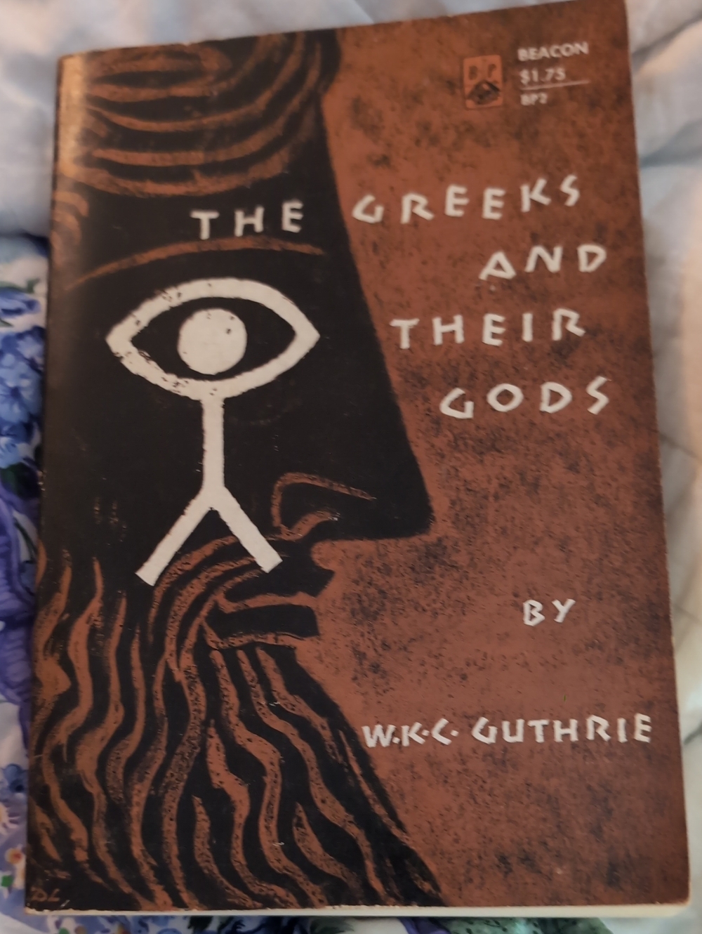 The Greeks and Their Gods - Brown Coffee Table Book by